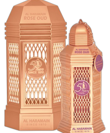 50 Years Rose Oud and men Al Haramain Perfumes