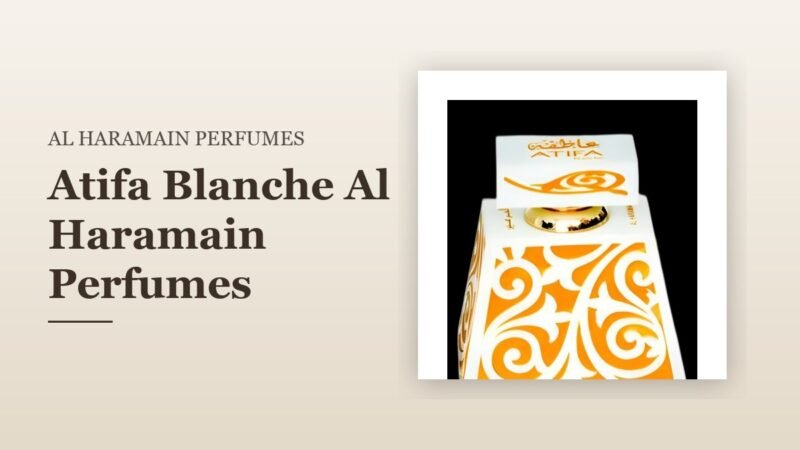 Atifa Blanche Al Haramain Perfumes