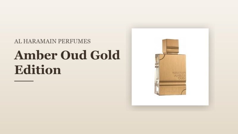 Al Haramain Perfumes Amber Oud Gold Edition