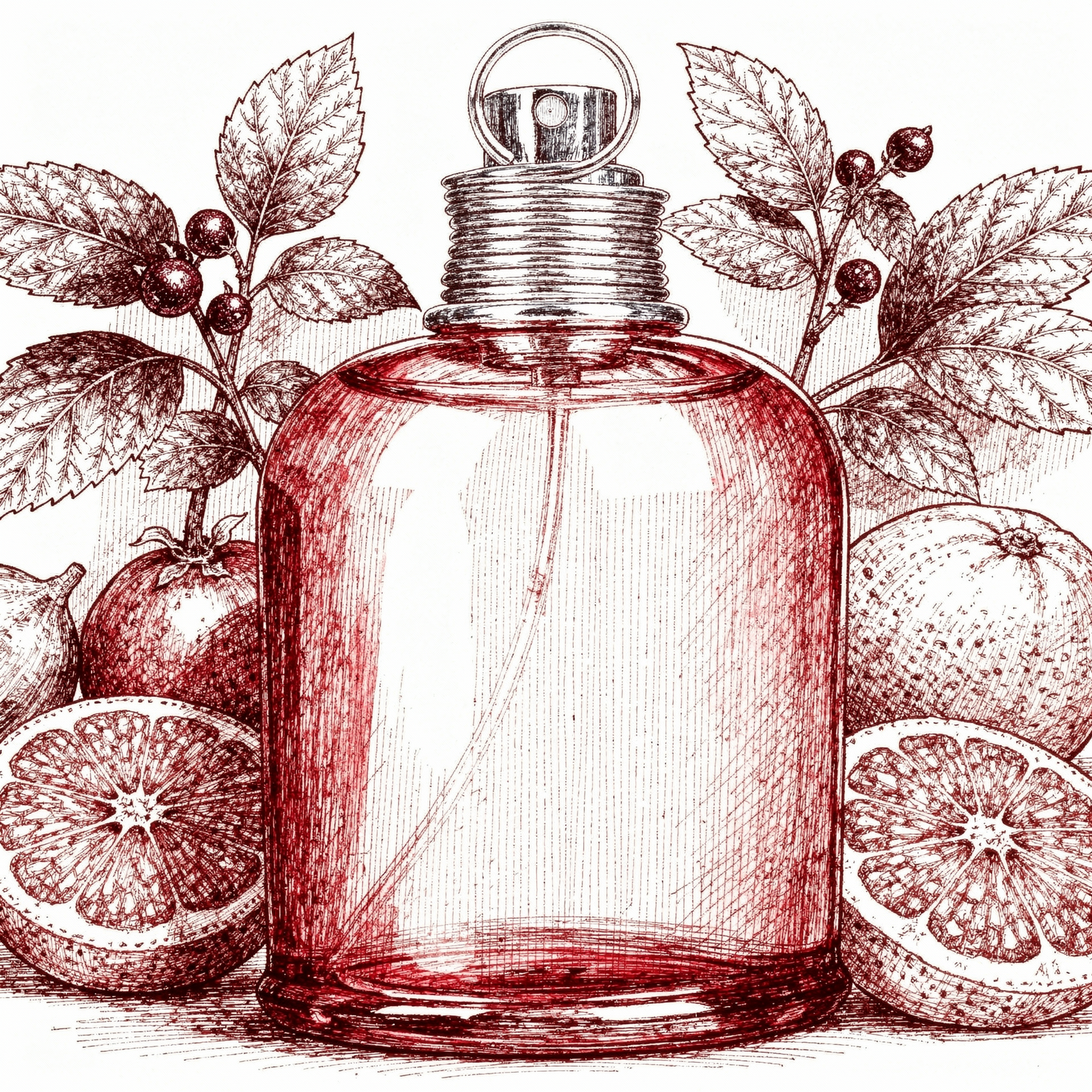 Amor Amor Cacharel — ilustração editorial