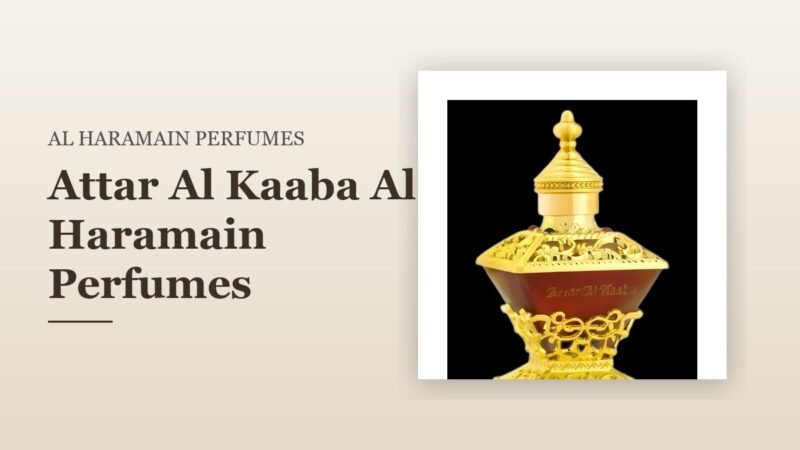 Attar Al Kaaba Al Haramain Perfumes