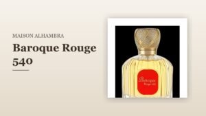 Maison Alhambra Baroque Rouge 540