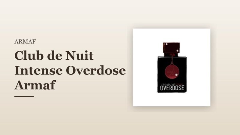 Club de Nuit Intense Overdose Armaf