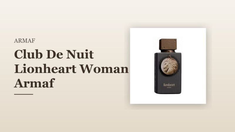 Club De Nuit Lionheart Woman Armaf