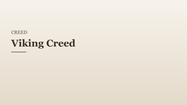 Viking Creed