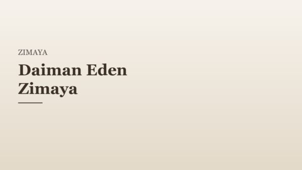 Daiman Eden Zimaya
