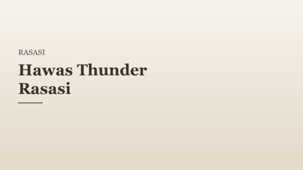 Hawas Thunder Rasasi