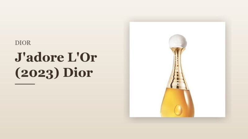 L’Or de J’adore (2023) Dior