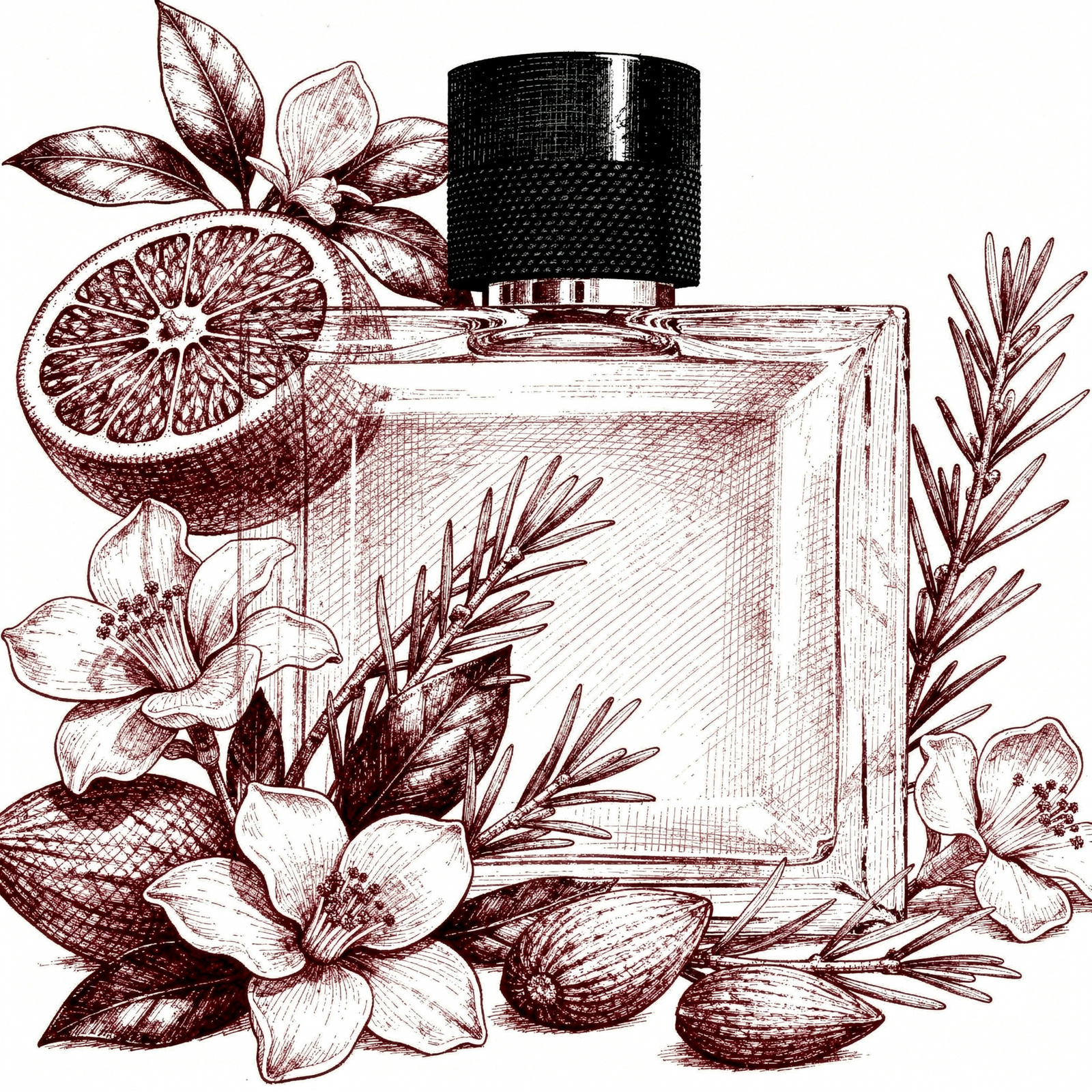L'Homme Idéal Guerlain — ilustração editorial