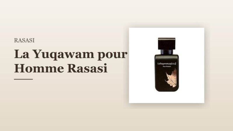 La Yuqawam pour Homme Rasasi
