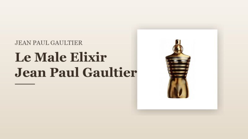 Le Male Elixir Jean Paul Gaultier