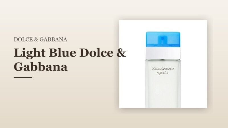 Light Blue Dolce & Gabbana