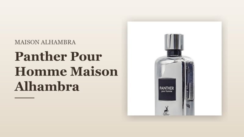 Panther Pour Homme Maison Alhambra