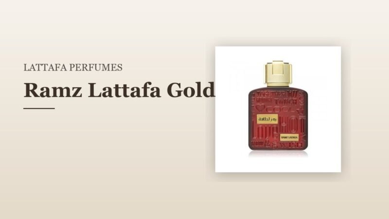 Lattafa Perfumes Ramz Lattafa Gold