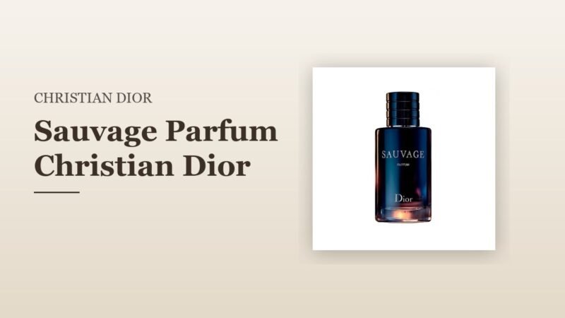 Sauvage Parfum Christian Dior