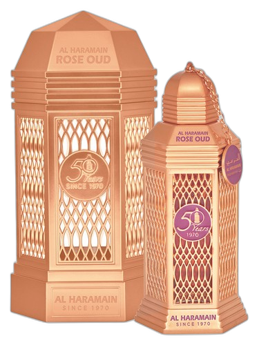 50 Years Rose Oud Al Haramain Perfumes