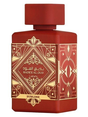 Frasco Bade’e Al Oud Sublime Lattafa Perfumes