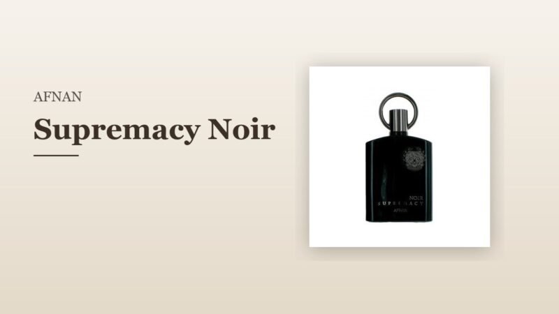 Afnan Supremacy Noir
